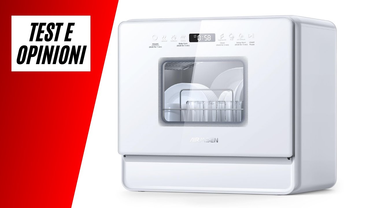 AIRMSEN — Mini Lavastoviglie: Pro E Contro, Recensione 🍽️