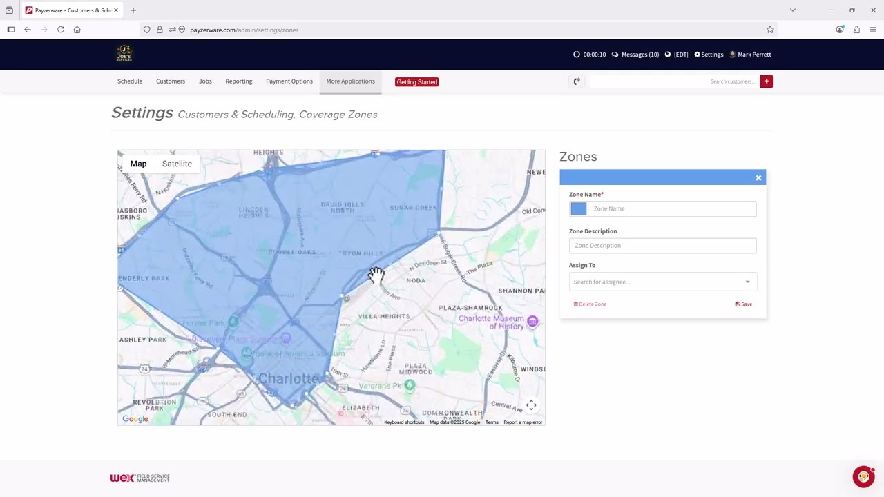 WEX FSM Software Feature | Coverage Zones Tutorial