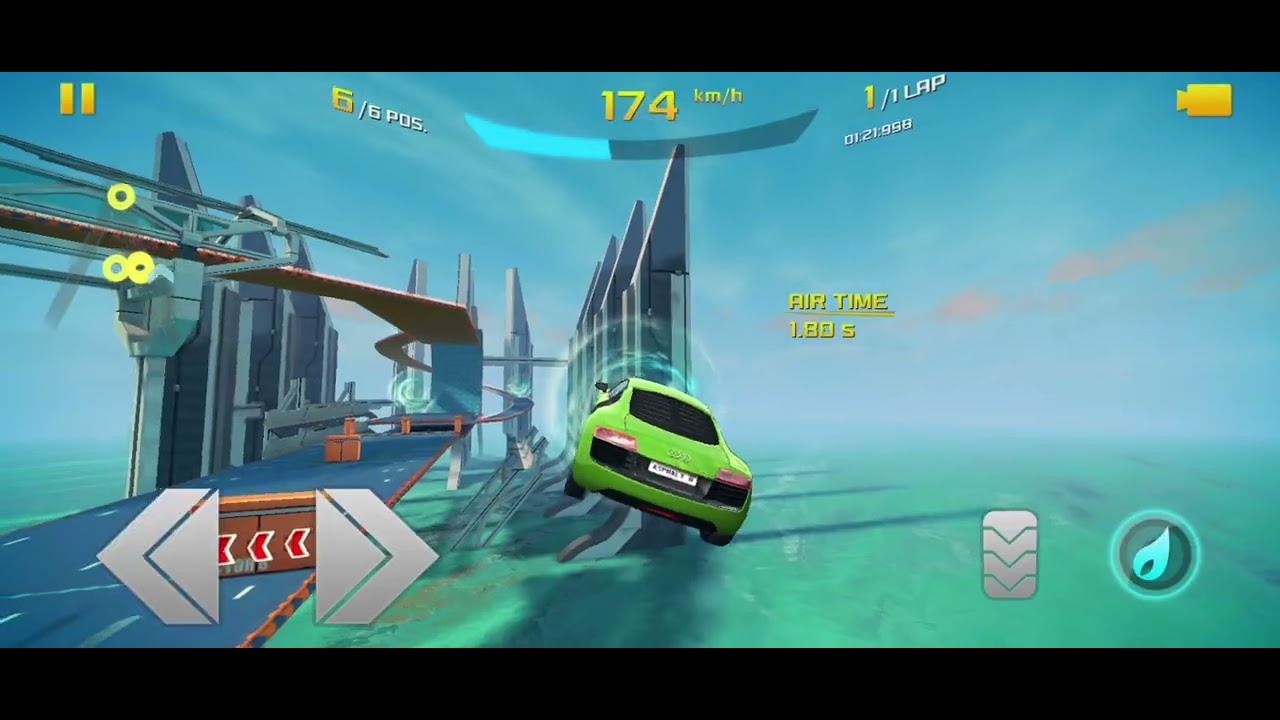 Full Throttle Chaos - 6 Supercars Battle on Asphalt 8!