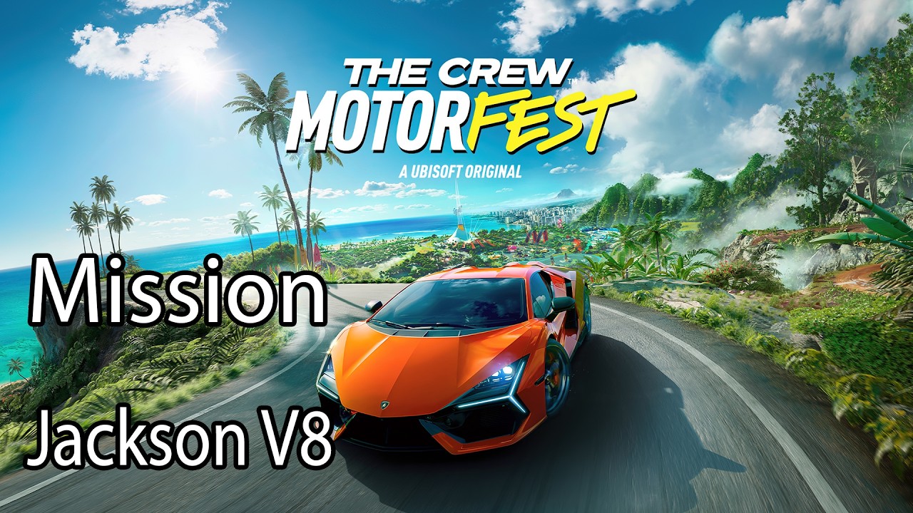 The Crew Motorfest Mission Jackson V8
