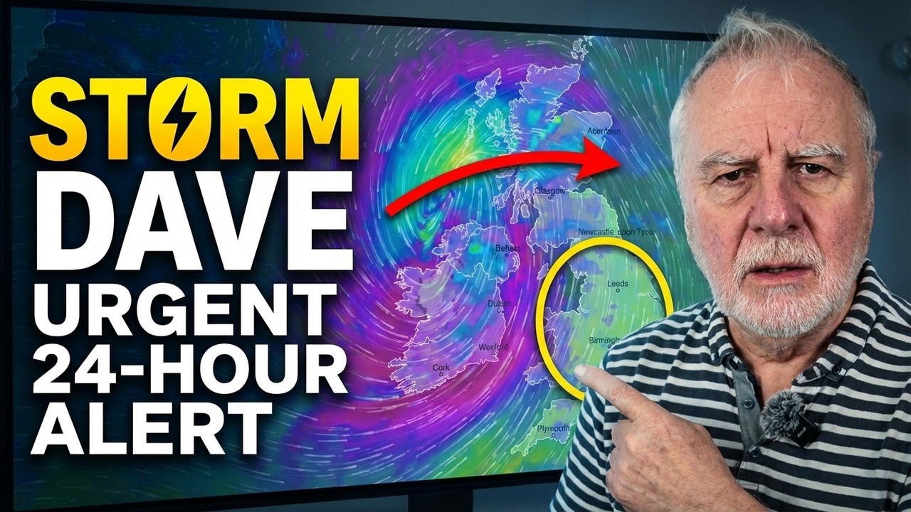 Прогноз погоды от Storm Dave &ndash; подробный анализ на 24 часа.