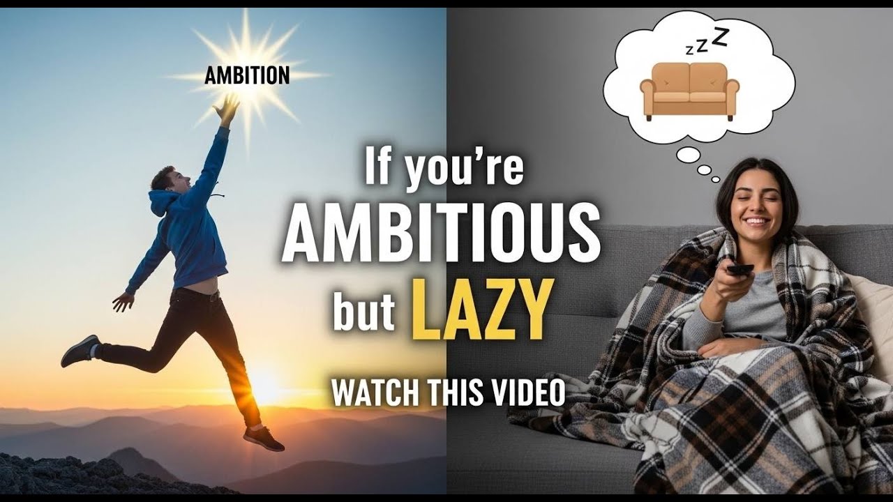 Ambitious But Lazy? This Is the Real Problem | Motivational Story