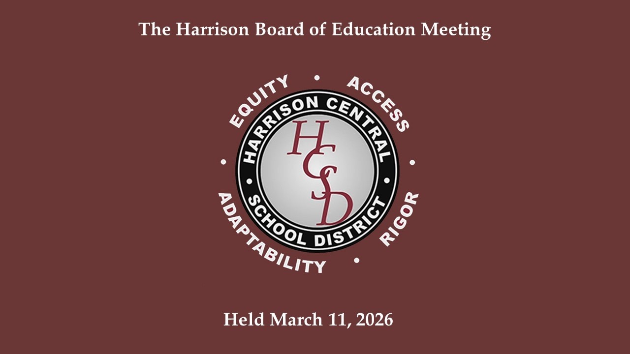 Harrison Board of Education Meeting March 11, 2026