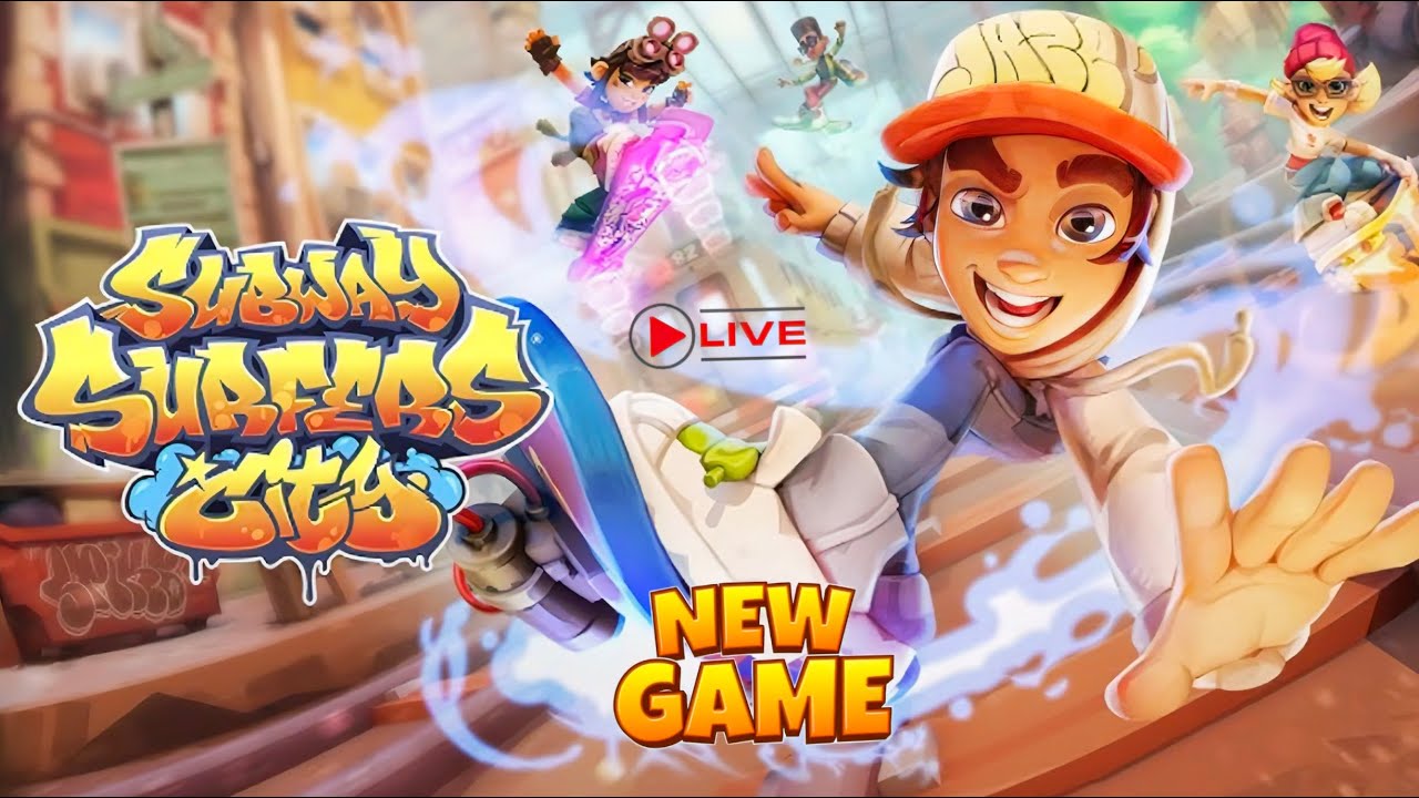 🔴 Subway Surfers City LIVE | High Score Challenge! 🏆 // part - 1
