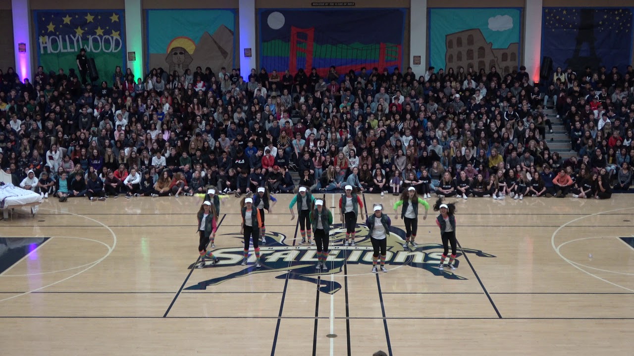 San Juan Hills Dance Production - Winter Pep Rally #2 All Around the World theme