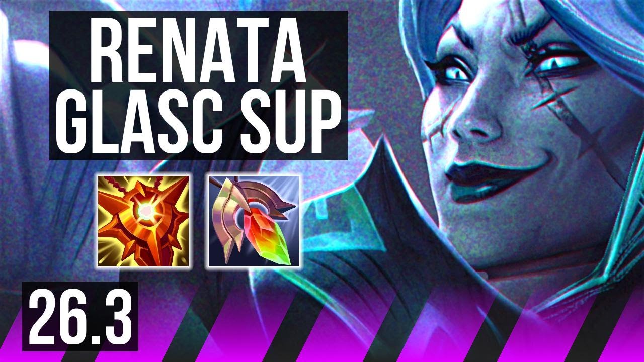 RENATA GLASC & Jinx vs MALPHITE & Xayah (SUP) | EUW Master | 26.3