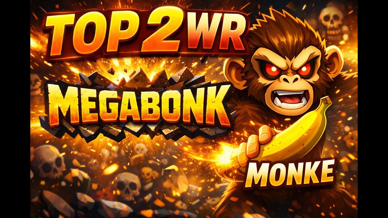 🏆 WR Top 2 🏆 Monke 572k 🐒🔥 MEGABONK