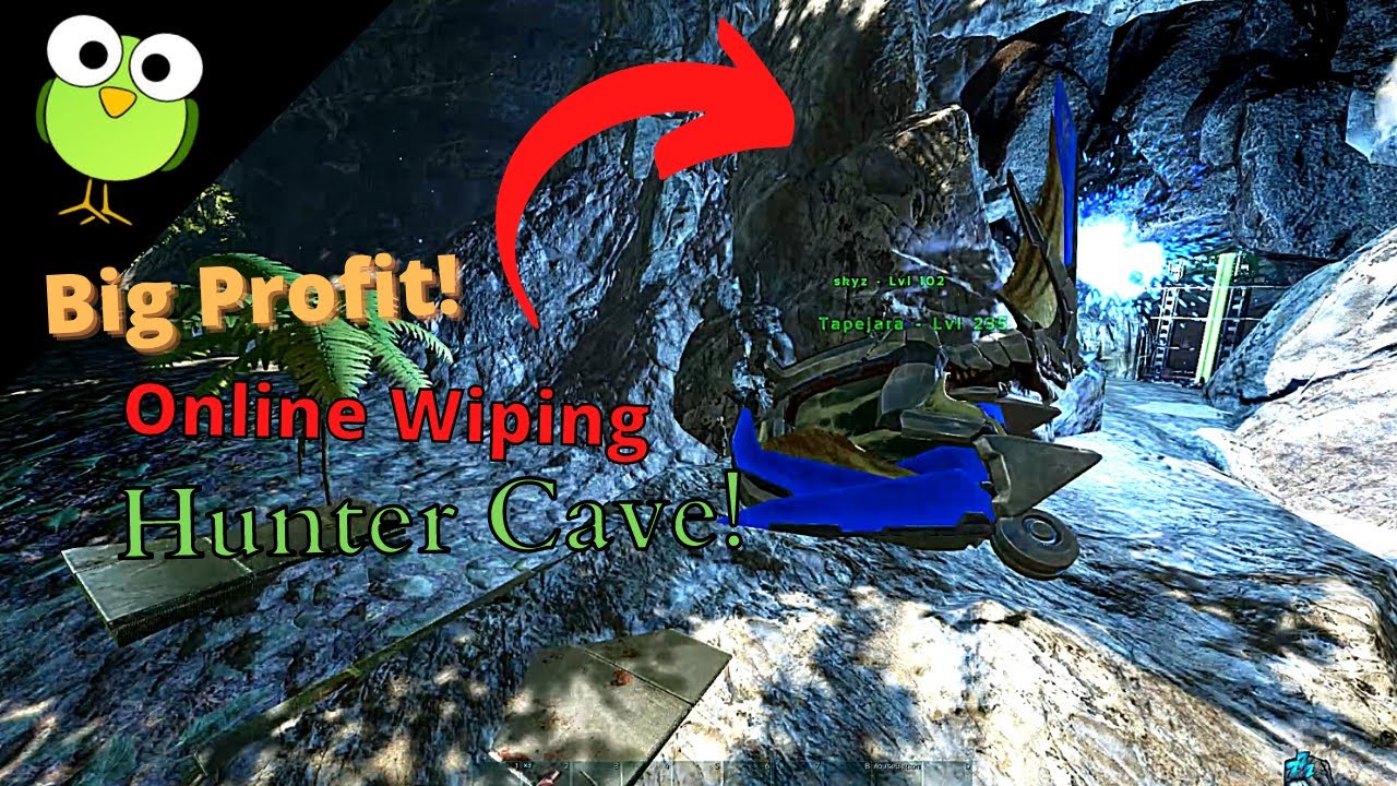 Online Wiping Hunter Cave! | Easiest Raid!? | Ark: Survival Evolved | Episode 2