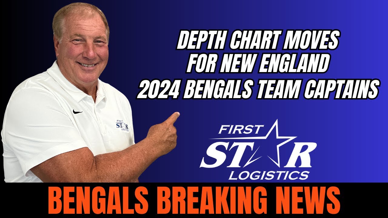 Dave Lapham: Week 1 Depth Chart Moves - 2024 Bengals Team Captains