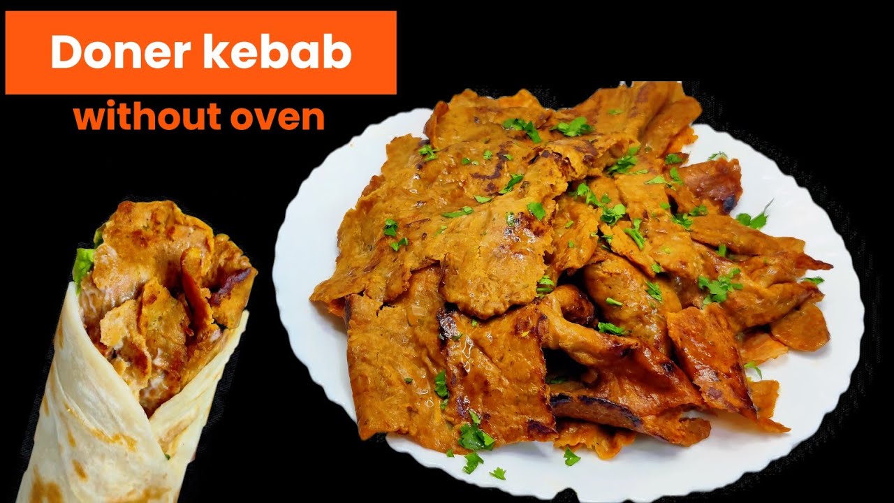 Without Oven Viral Turkish Doner Kabab | Viral Doner Kebab Recipe |Trending Kebab Roll Recipe #viral