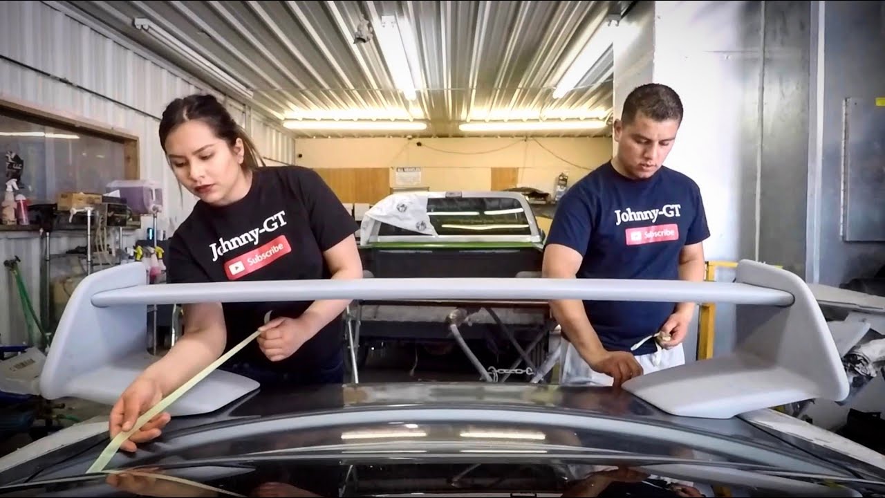 How to install a Combat Wing on a 3000GT Build Part 12/18
