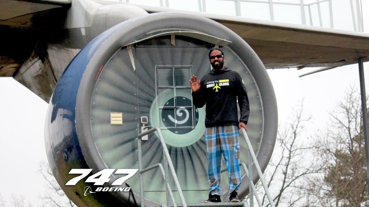 How to sleep in a 747 Engine: Wilbur visits Jumbo Stay Stockholm