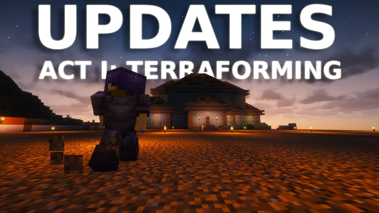 ОБНОВЛЕНИЯ, АКТ I: ТЕРРАФОРМИРОВАНИЕ | Серия Minecraft Survival - Эпизод 29