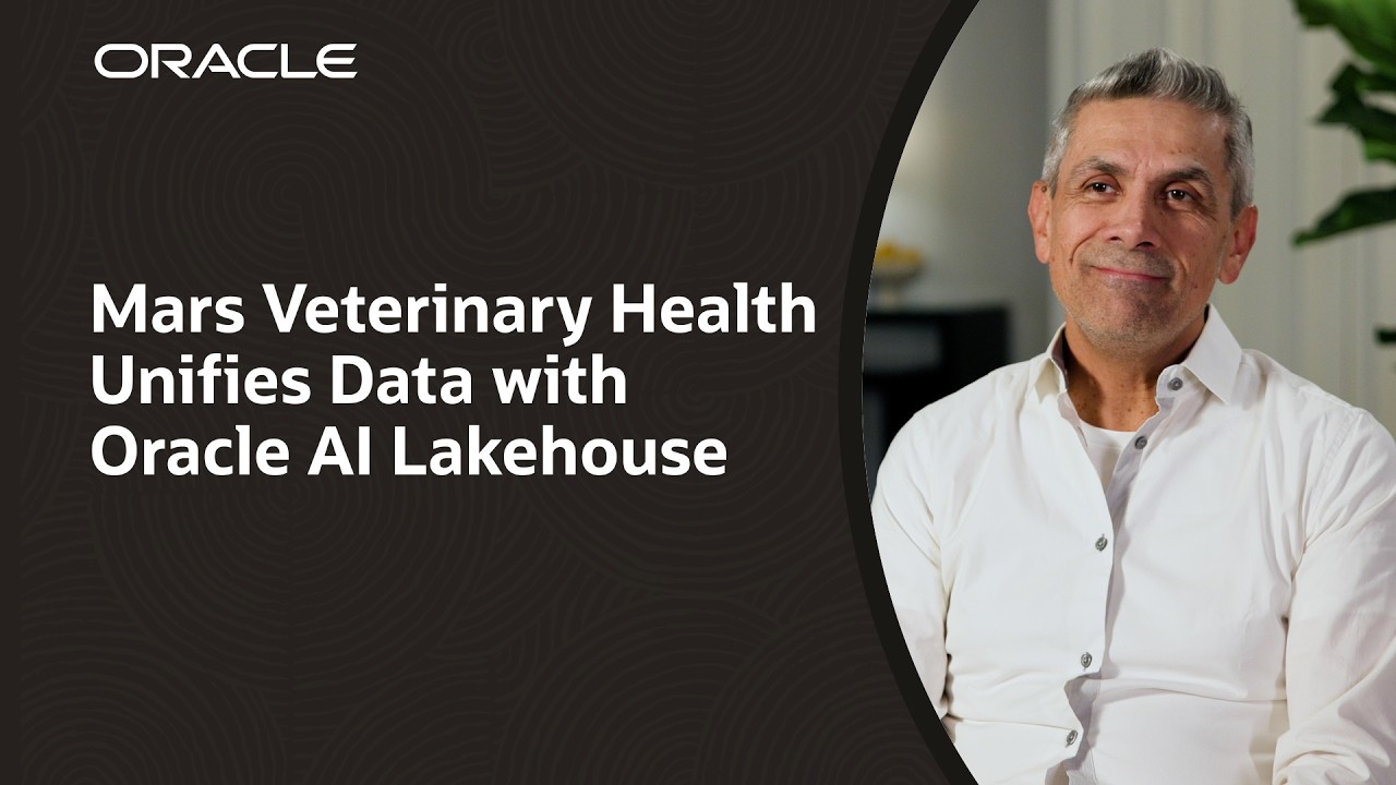 Mars Veterinary Health Revolutionizes Pet Care with Oracle Autonomous Database