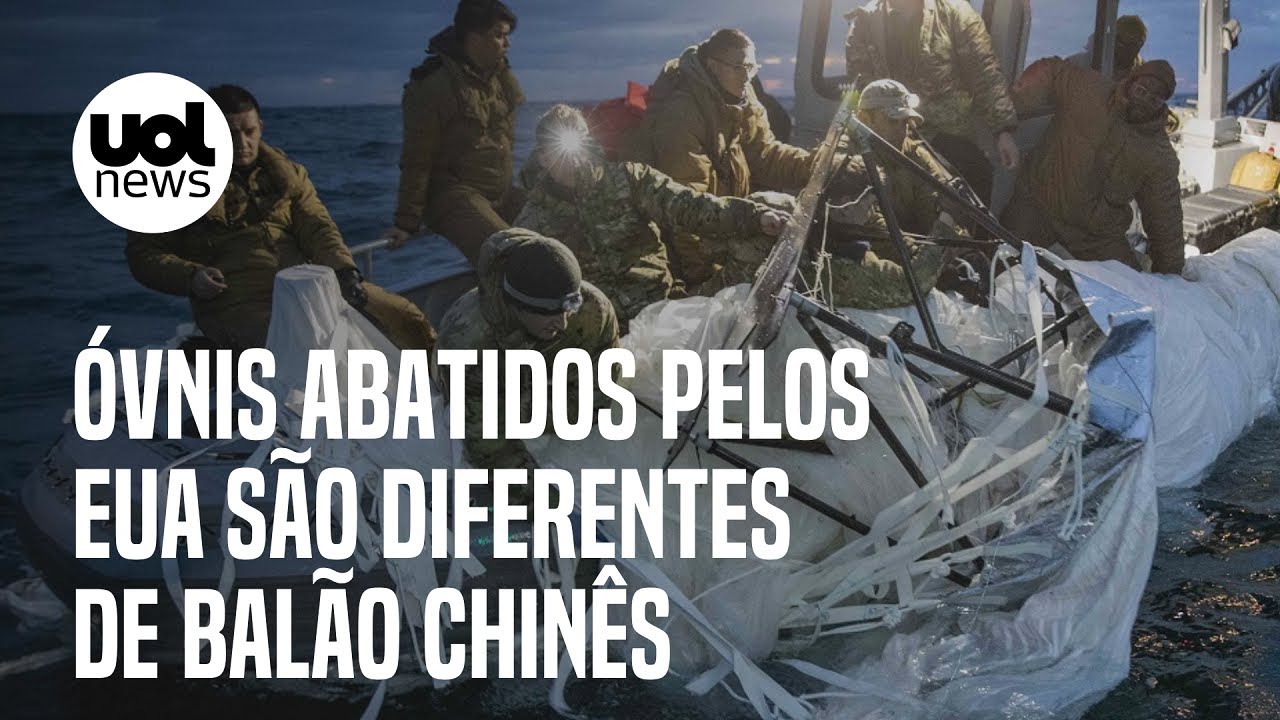 Óvnis abatidos são diferentes do balão da China derrubado antes, dizem EUA