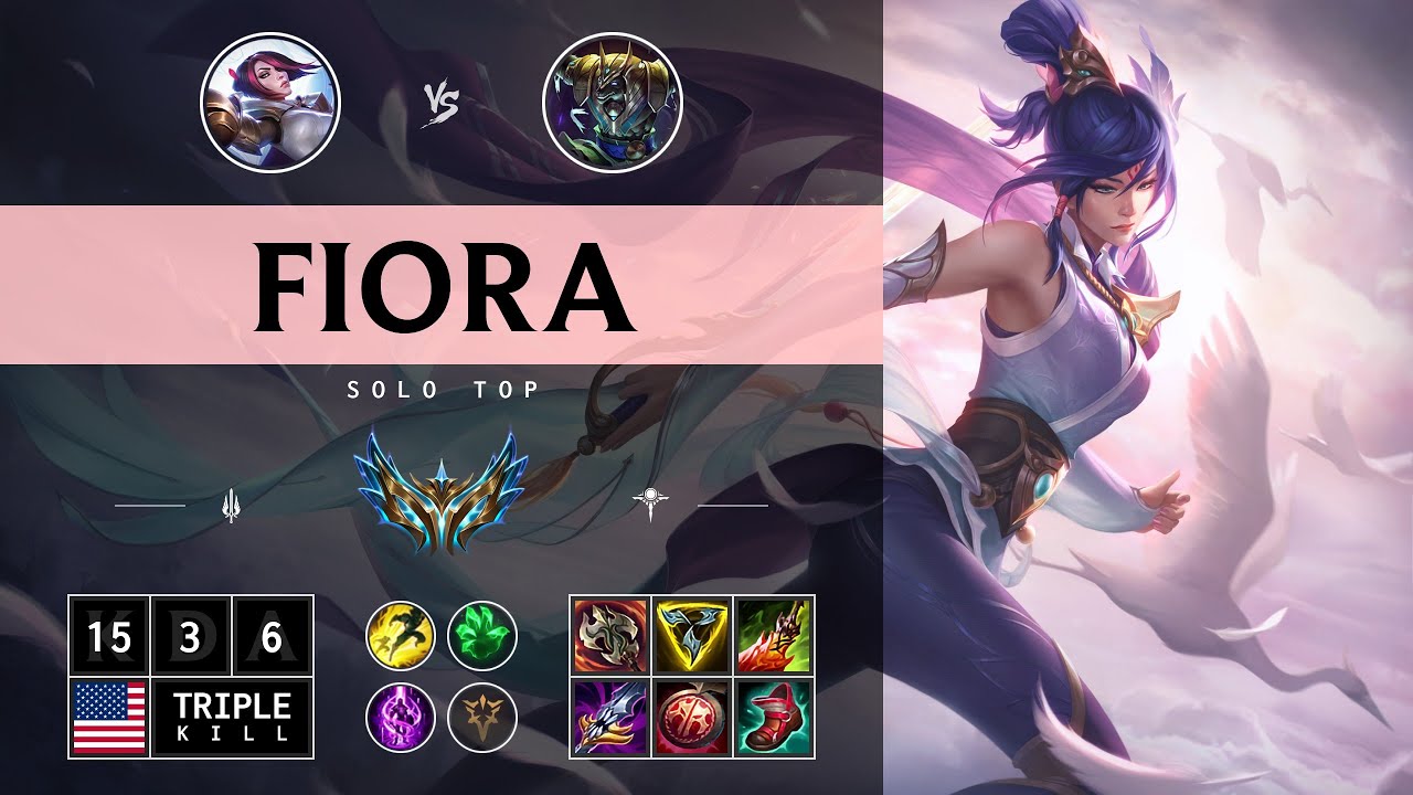 Fiora Top vs Nasus - NA Challenger Patch 14.12