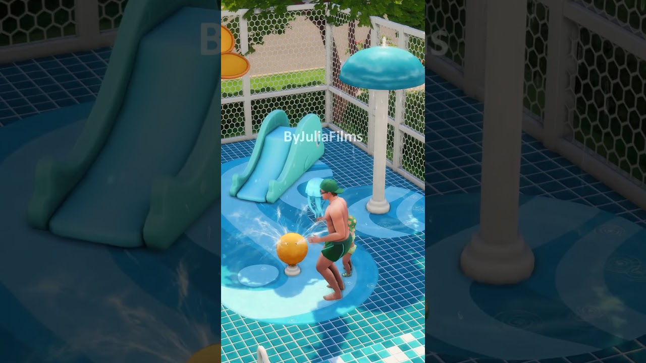Общественный бассейн💧🤿 строительство в Симс 4│Public Swimming Pool Sims 4 Build 