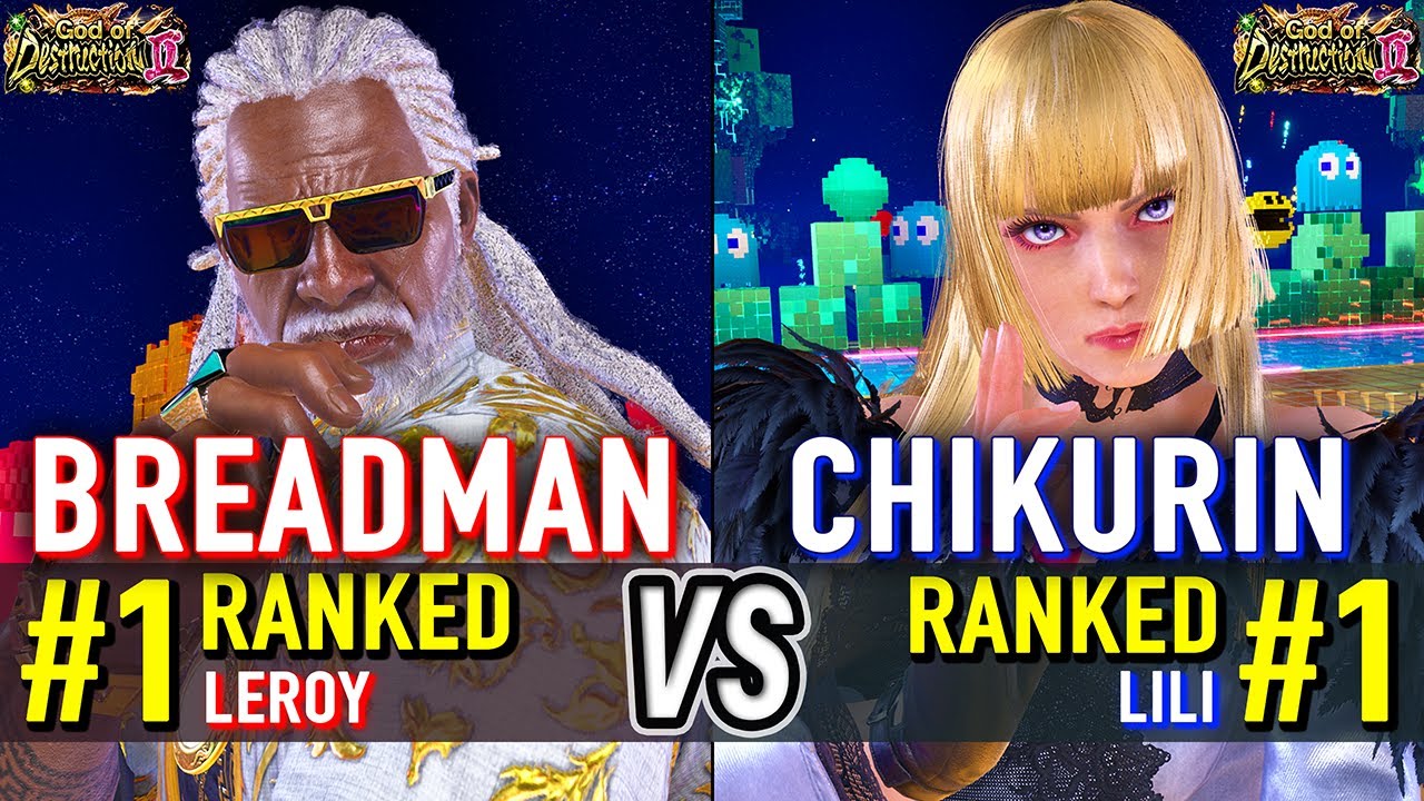 T8 🔥 BREADMAN (#1 Ranked Leroy) vs CHIKUZIN (#1 Ranked Lili) 🔥 Tekken 8 High Level Gameplay