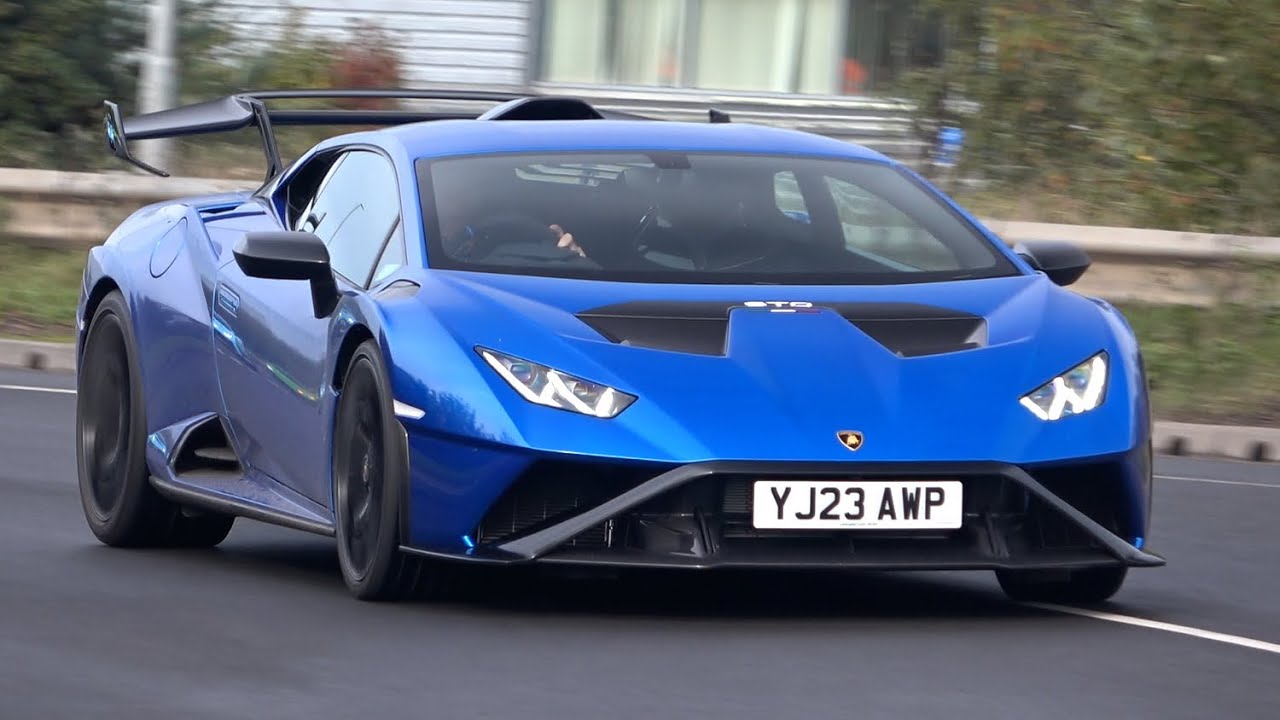 Supercars Accelerating Leaving a Car Show (SCUK Breakfast Meet @ McLaren Leeds 2023)!!!
