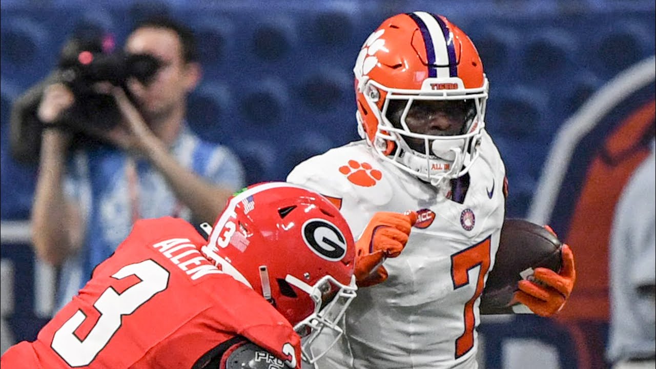 Clemson RB Phil Mafah vs Georgia | Every Play