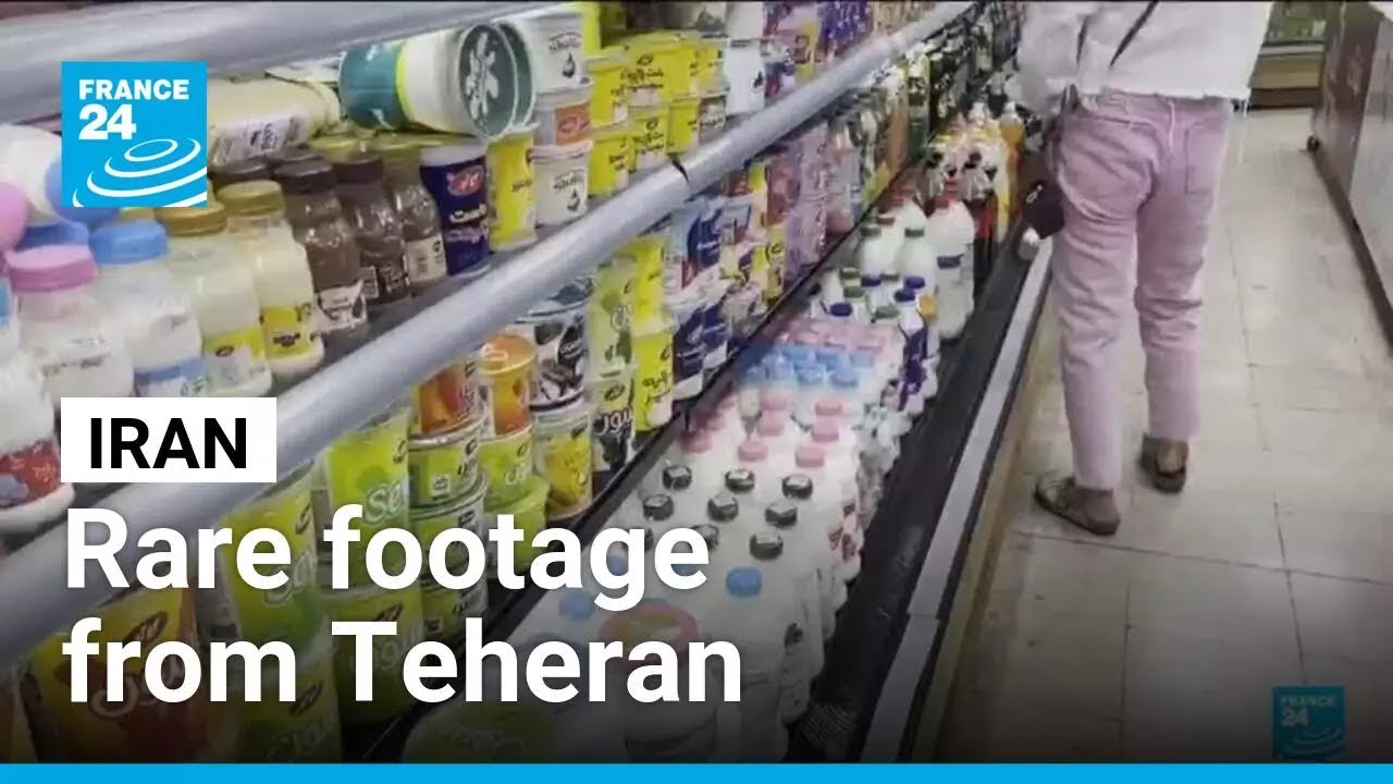 Iran on the verge of economic asphyxiation -- rare footage from Tehran &bull; FRANCE 24 English