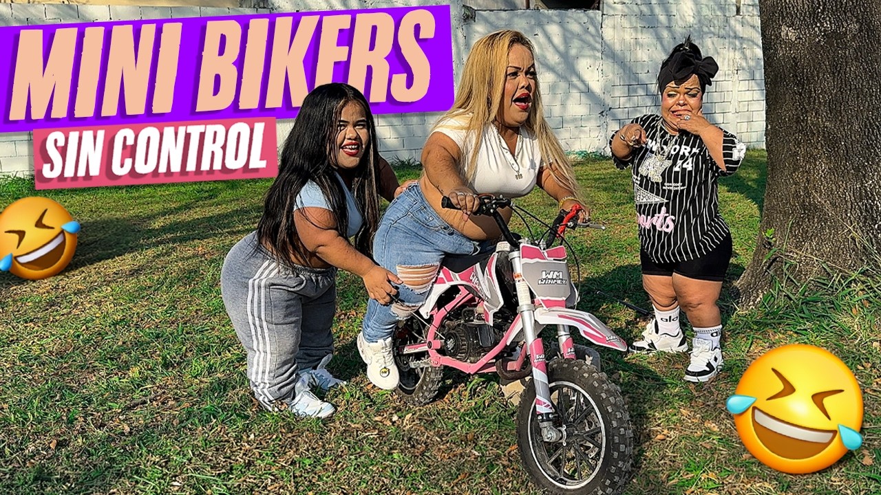 Las MINI BIKERS enfrentan su primera vez en moto ¡NADA LAS DETIENE!