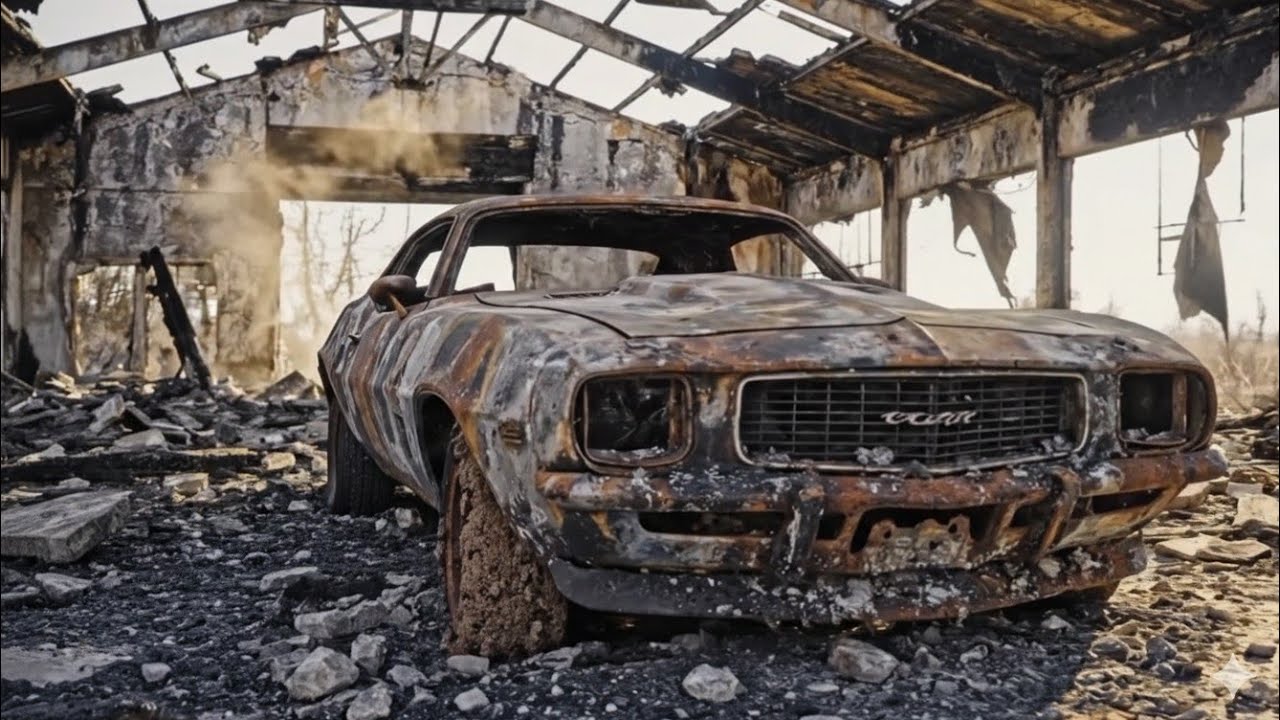 Abandoned 1971 Chevrolet Camaro Brought Back to Life – Insane Before & After!
