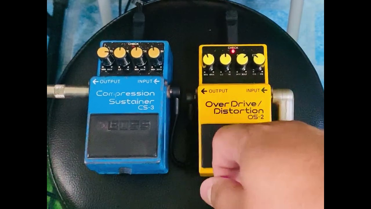 #คู่หู Boss OS-2 + Boss CS-3 แนว Solo Overdrive By DEM Pedal.