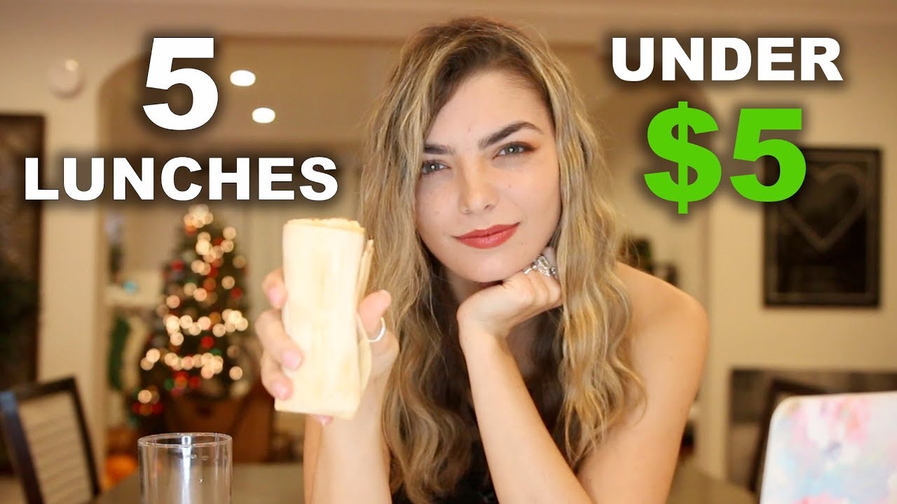 The 5 BEST Lunches Under $5