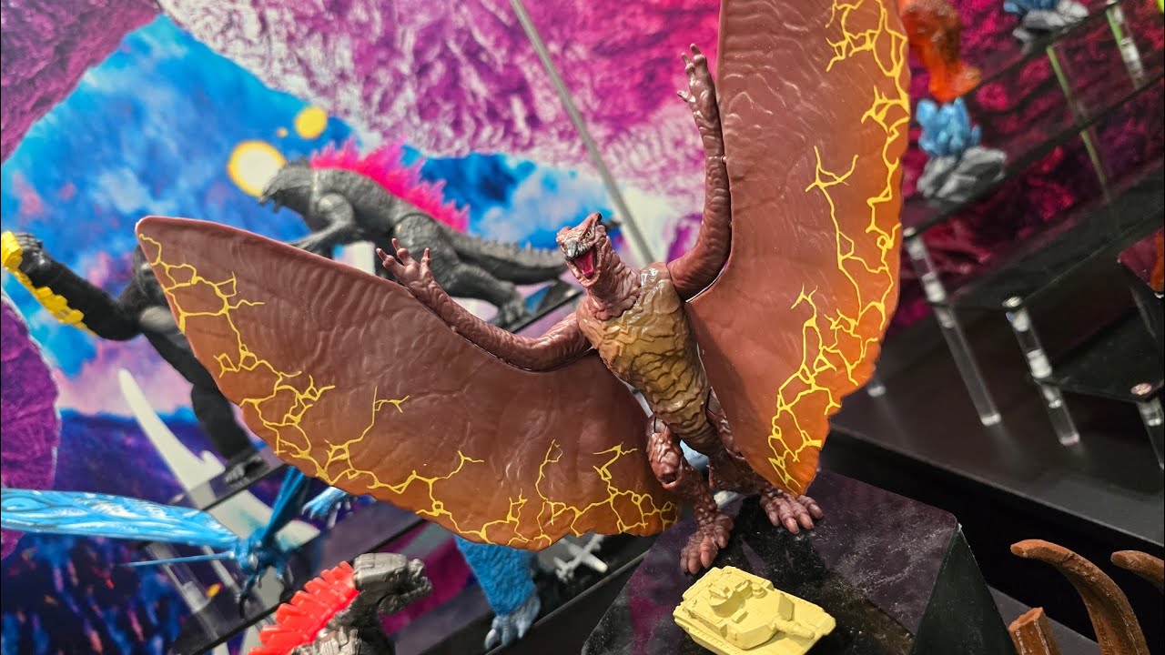 Godzilla Monsterverse Product Walkthrough Playmates Toys at Toy Fair 2026