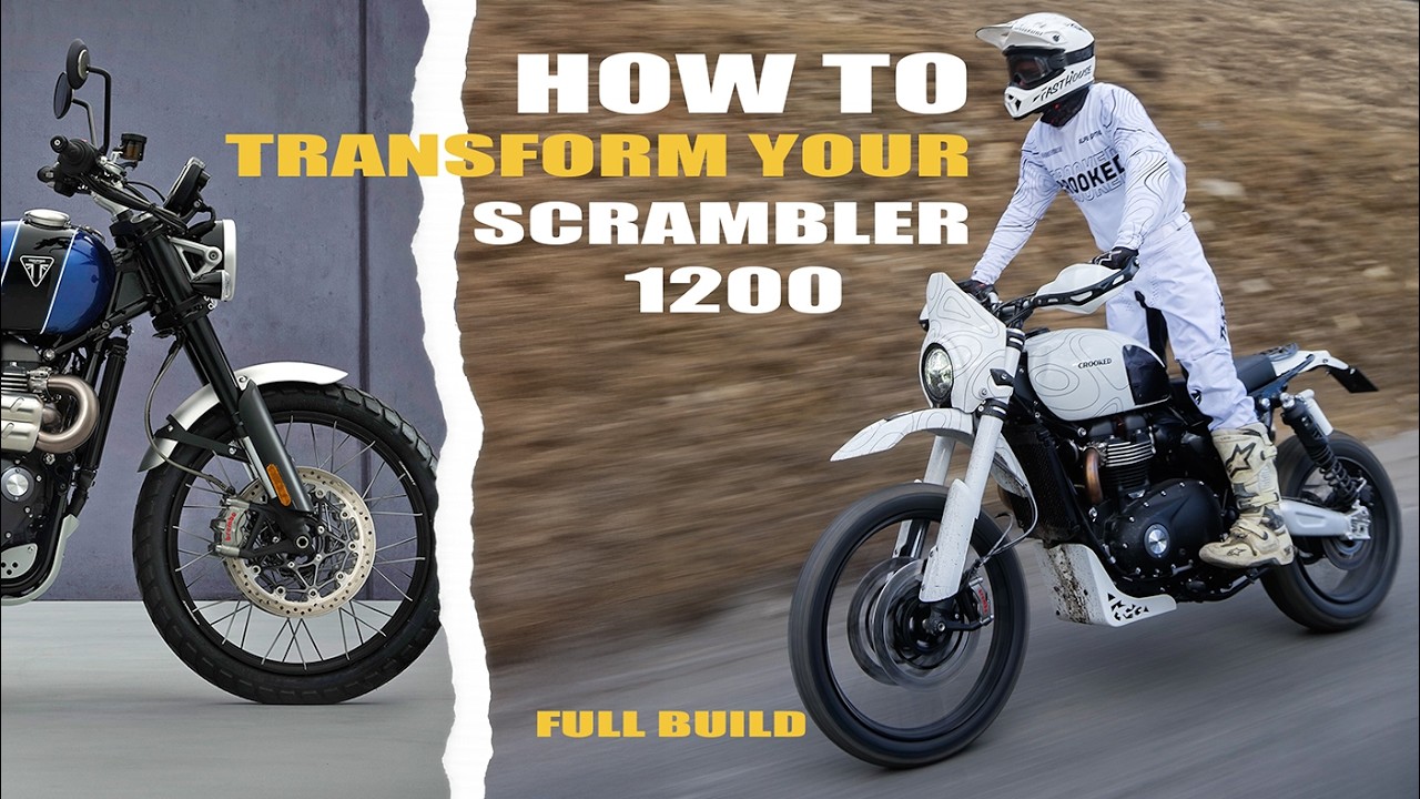 How to transform your Scrambler 1200 | Crooked Motorcycles