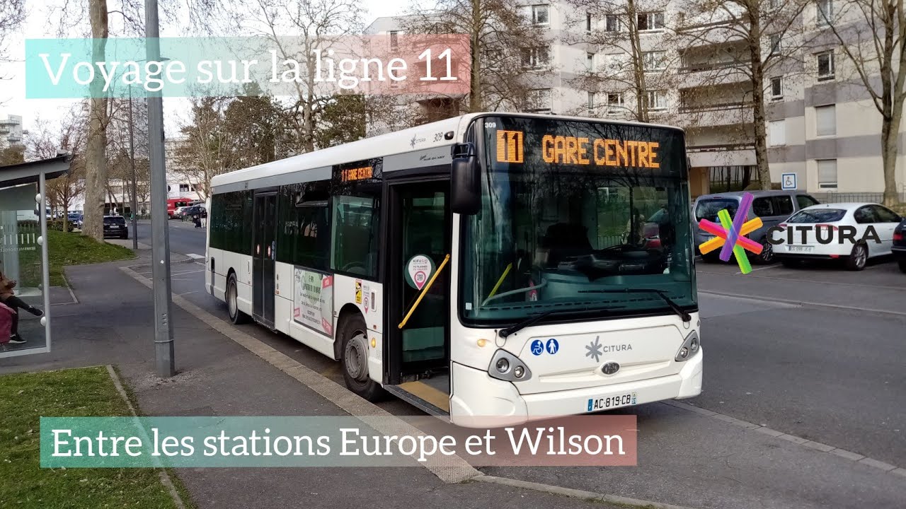 Voyage en bus #26 / Voyage sur la ligne 11 entre les stations Europe et Wilson