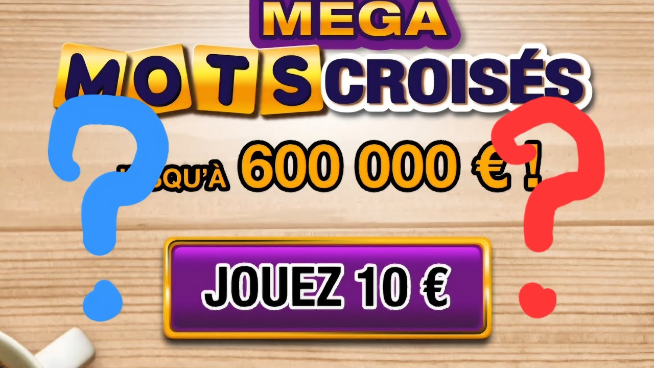 ❤️❤️❤️ Mega mots croisés ❤️❤️❤️ #grattage #fdj
