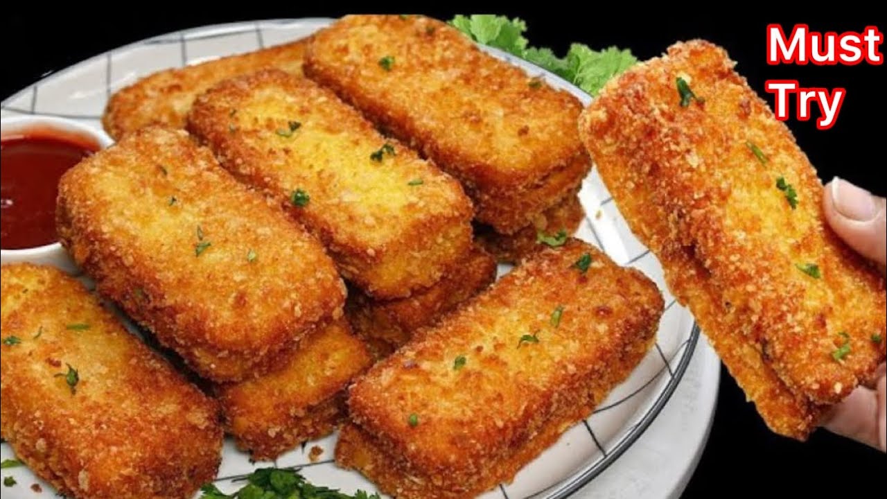 Easy,Quick Recipe for Ramadan Iftar | Crispy Bread Potato Recipe | Potato Bread Recipe | Bread Snack