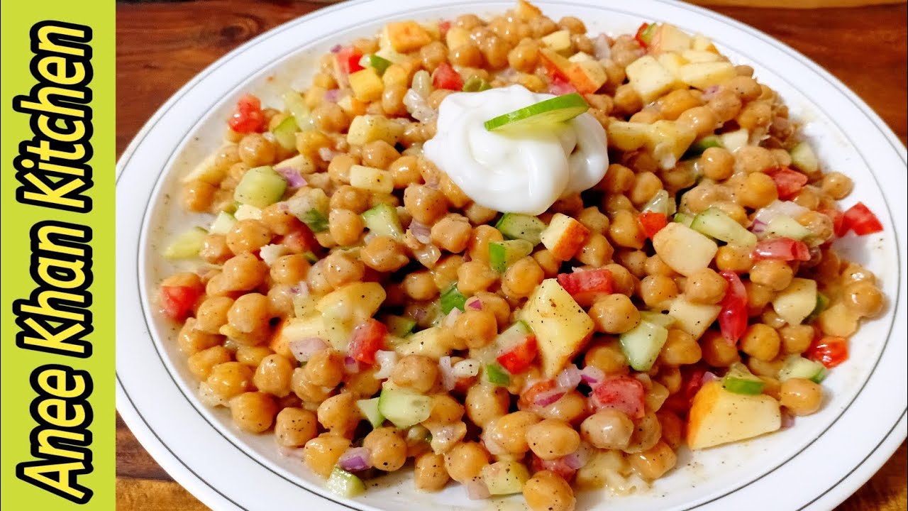 Chana Mayo Salad 🥗 Recipe By Anee Khan I Chickpea Salad Recipe | Chana Salad with Mayonnaise 