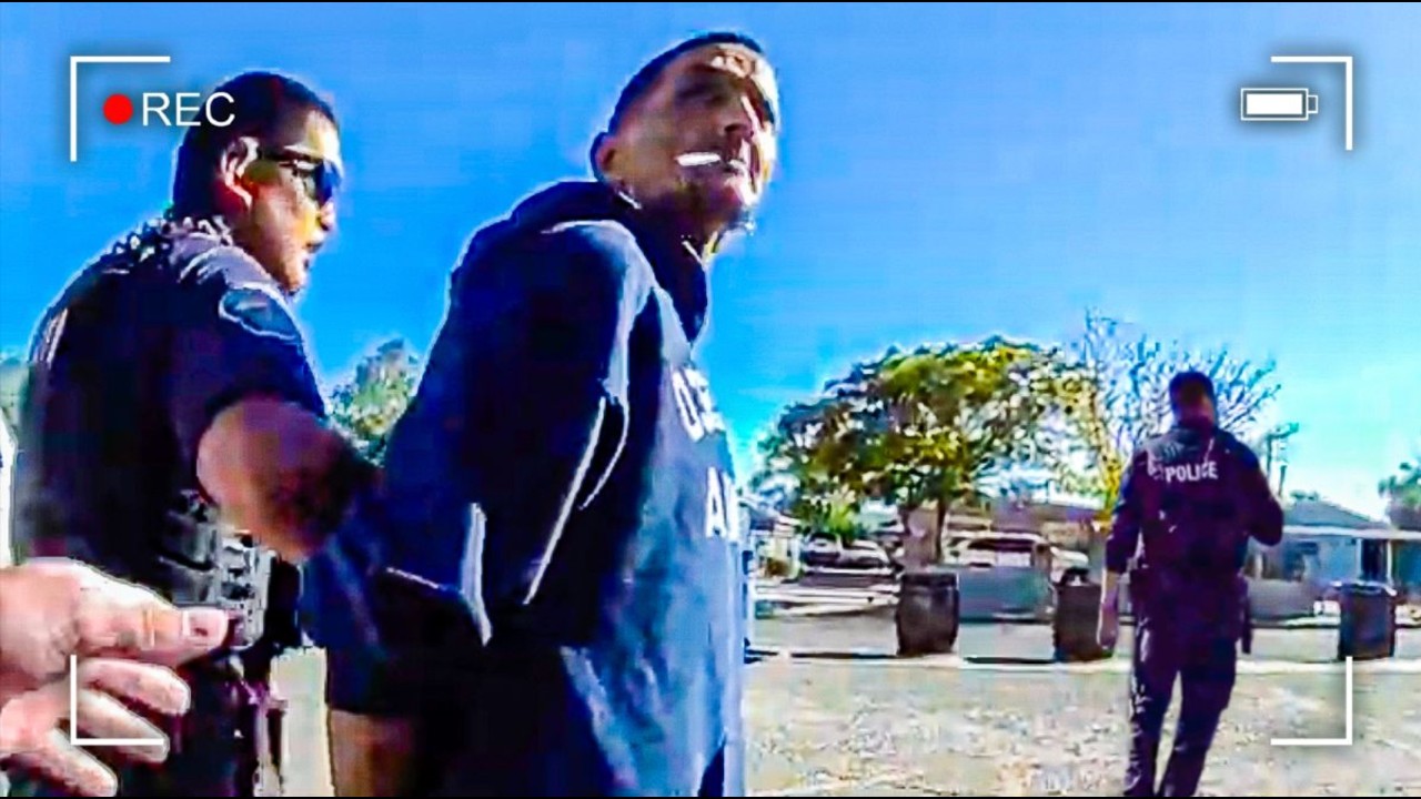 Cops Have No Idea Man Is Hiding a Horrible Secret