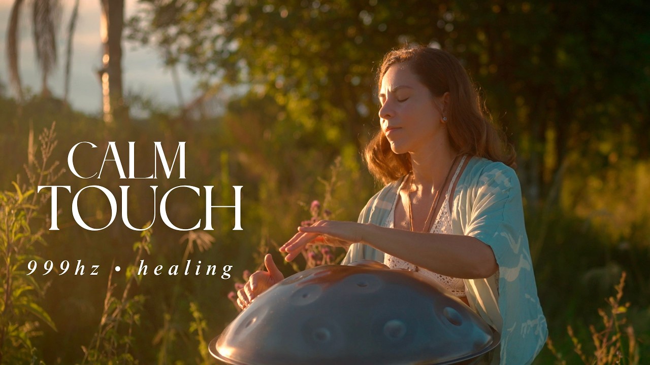 Calm Touch | 1 Hour Ethereal Angelic Handpan Meditation | 999Hz Healing Frequency | Grace Harteming