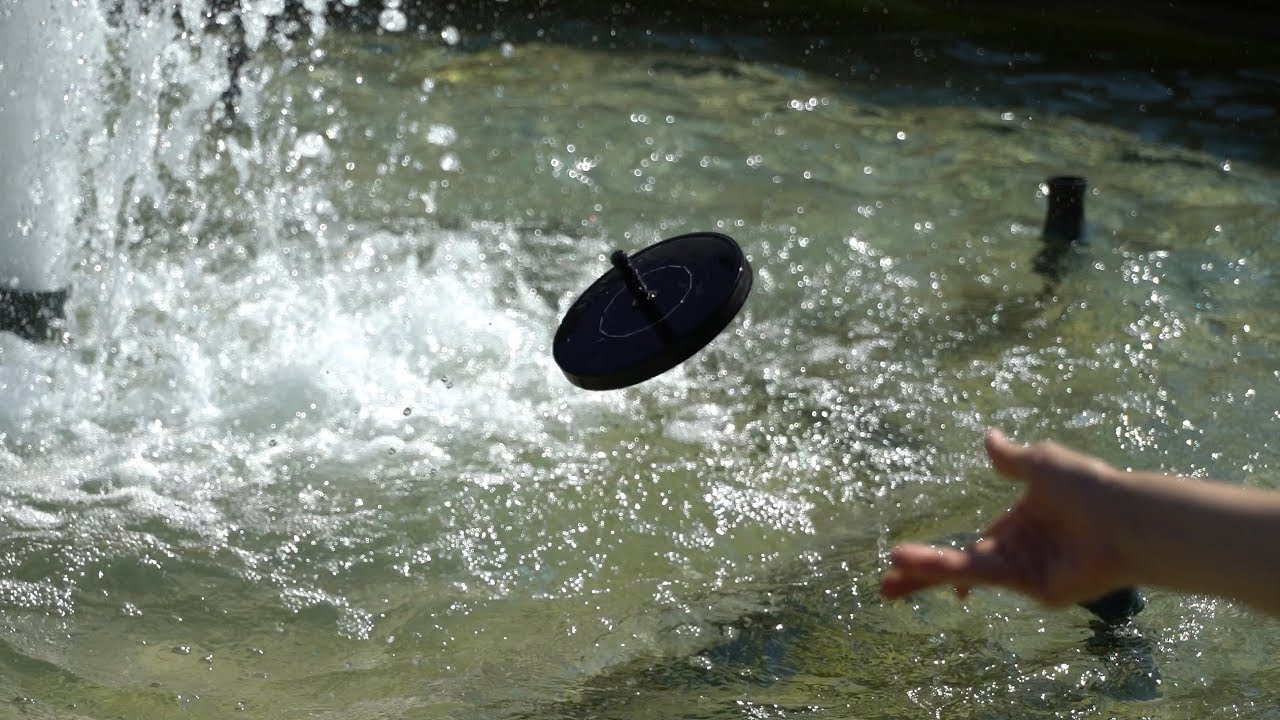 Questa FONTANA a ENERGIA solare funziona all'infinito!