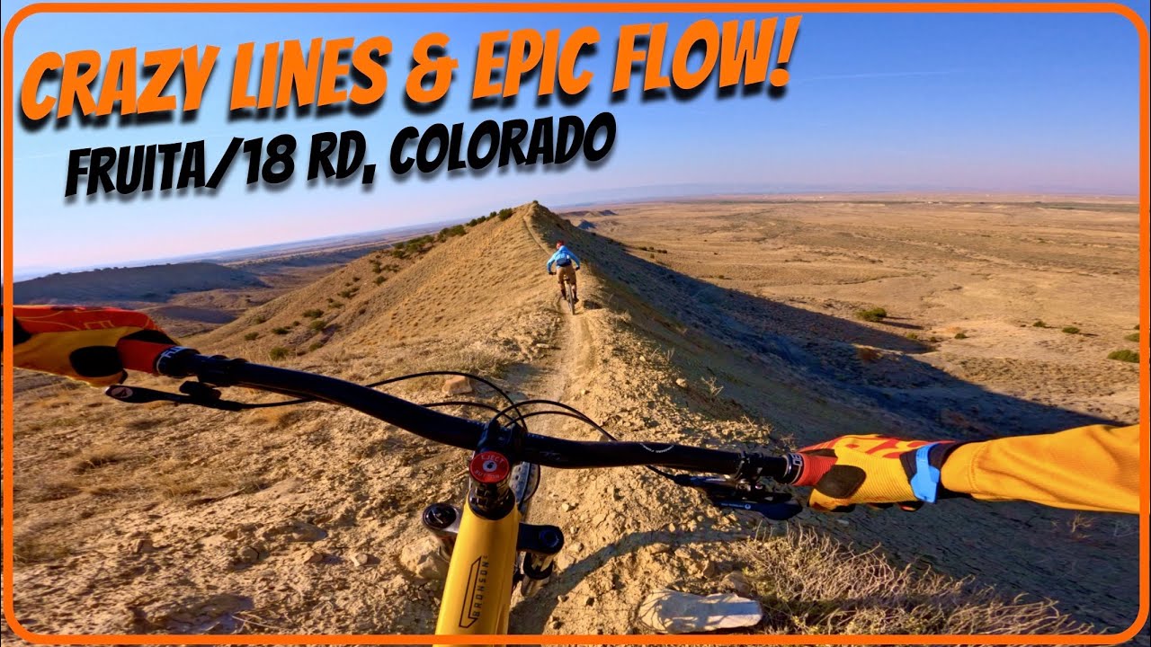 Fruita, CO has some WILD trails! Ripping the 18 Road trails outside of Grand Junction!