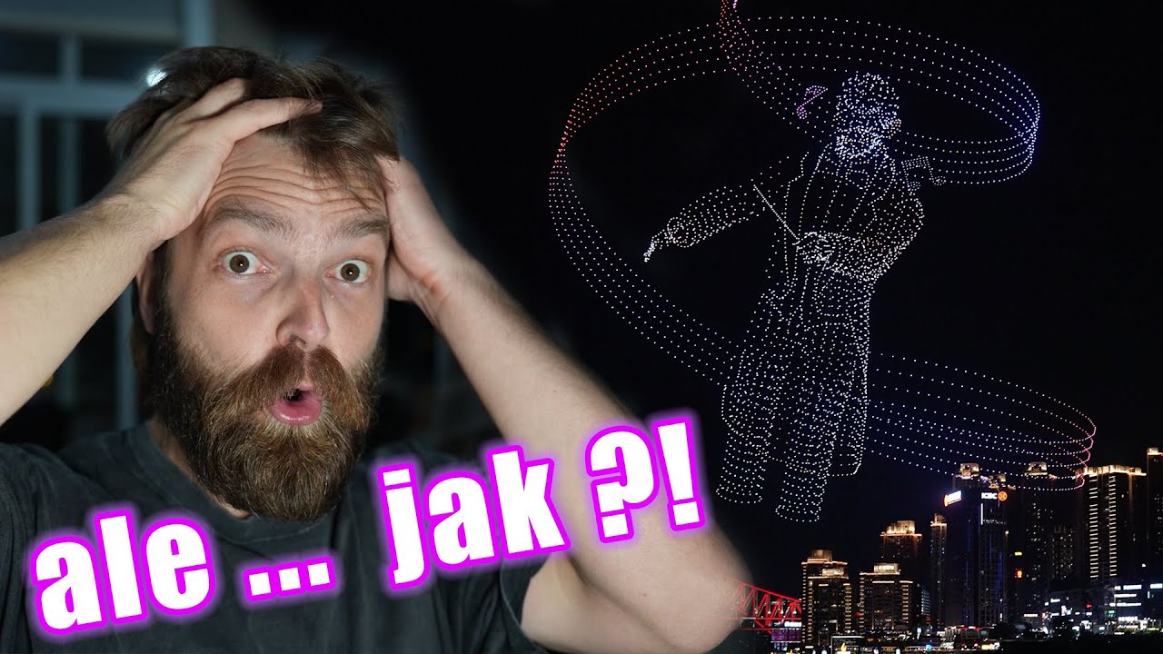 Chiński pokaz dronów - jak to możliwe ?!