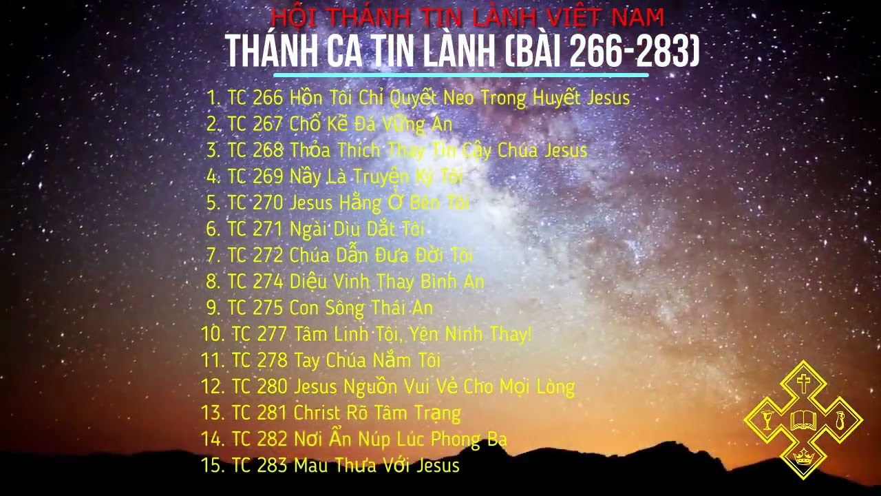 903 Th&aacute;nh Ca Tin L&agrave;nh B&agrave;i 266 - 283 (HTTLVN)