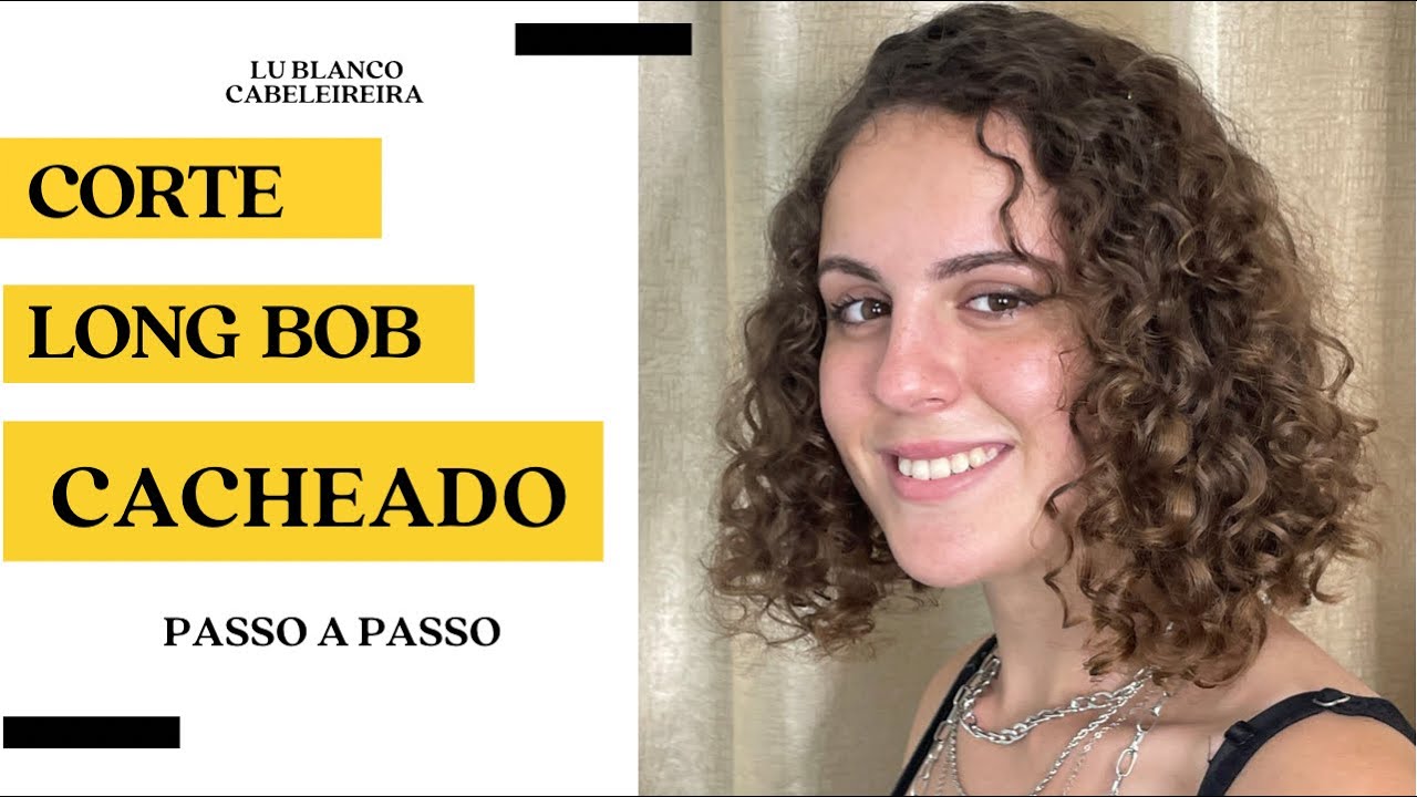 Corte Long Bob Cabelo Cacheado