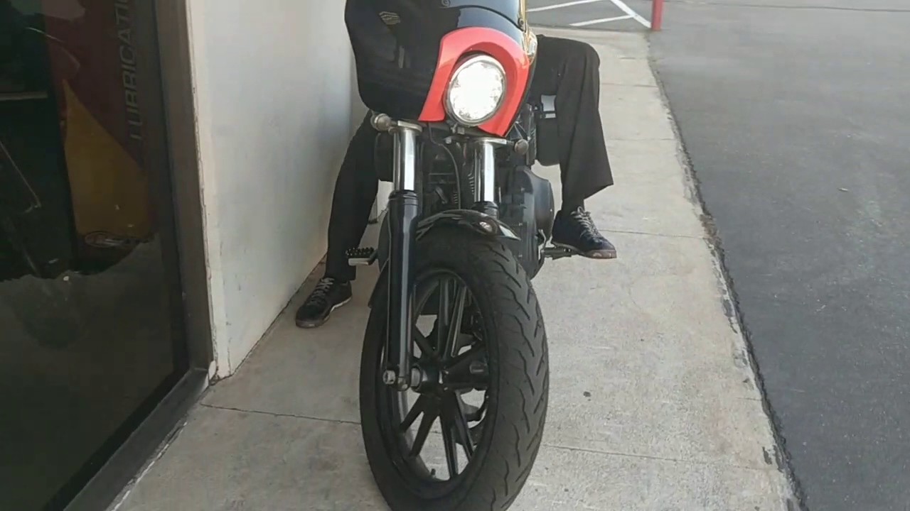 Shop bike. 2015 Harley Dyna Street Bob Club Style w/Sawicki exhaust Pipe