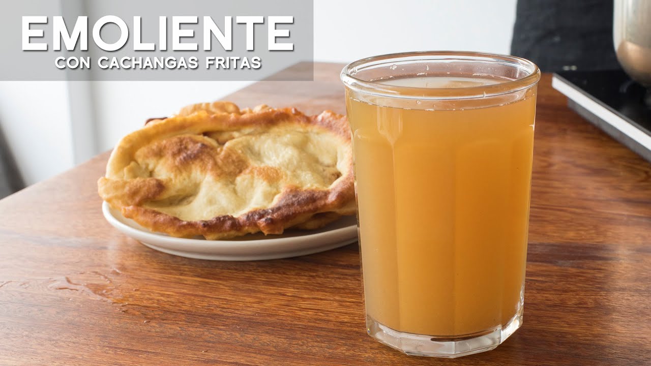 COMO PREPARAR EMOLIENTE Y CACHANGAS CON QUESO | ACOMER.PE | COMIDA PERUANA