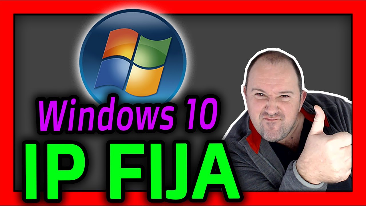 Como Poner  IP FIJA en WINDOWS 10 ⭐ 2024 ⭐