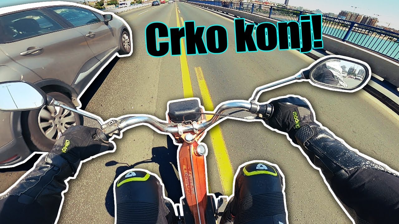 TOMOS mi se ugasio NA SRED BRANKOVOG MOSTA! *zamalo me pregazili* Tomosaki vlog