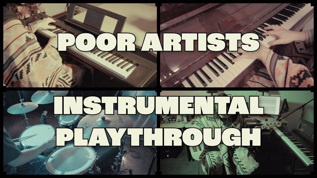 Chonny Jash - Poor Artists Instrumental (Full Band Playthrough)