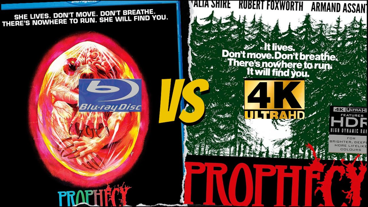 PROPHECY (1979) 4K Ultra HD VS 2019 Blu-Ray COMPARISON @kinolorber