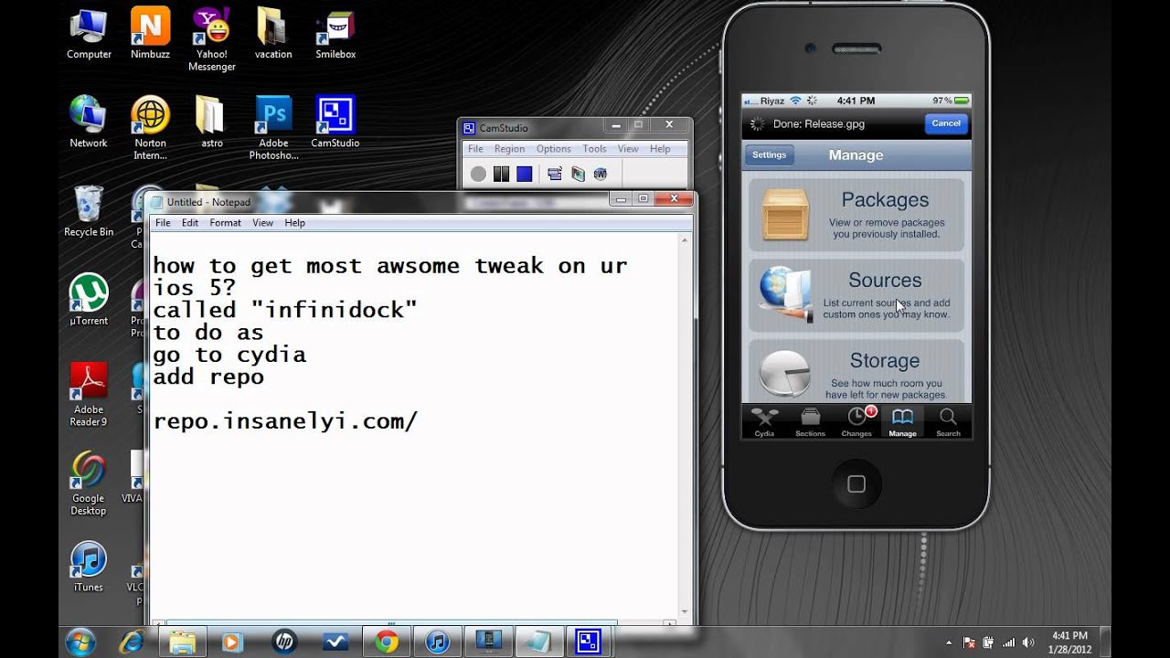 infinidock for ios5