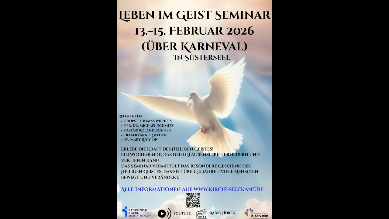 Leben im Geist Seminar 2026, STREAM IX, Sonntag, 15.02.2026, ab 13:30 Uhr